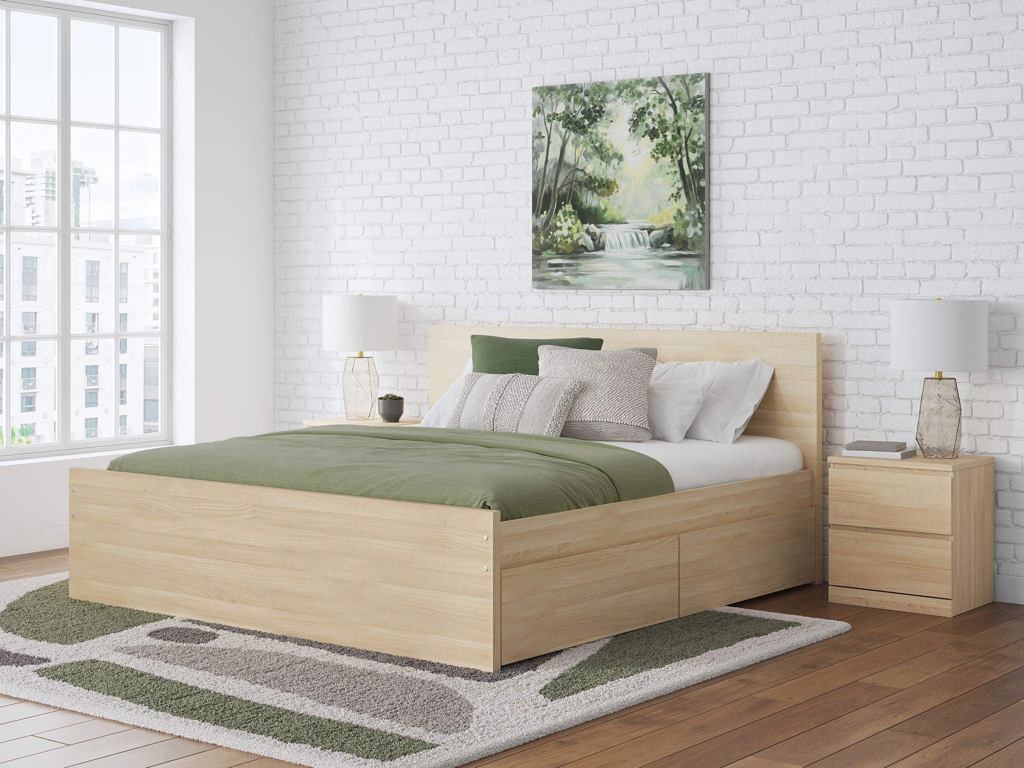 Onita - Panel Platform Bed - Urban Living Furniture (Los Angeles, CA)