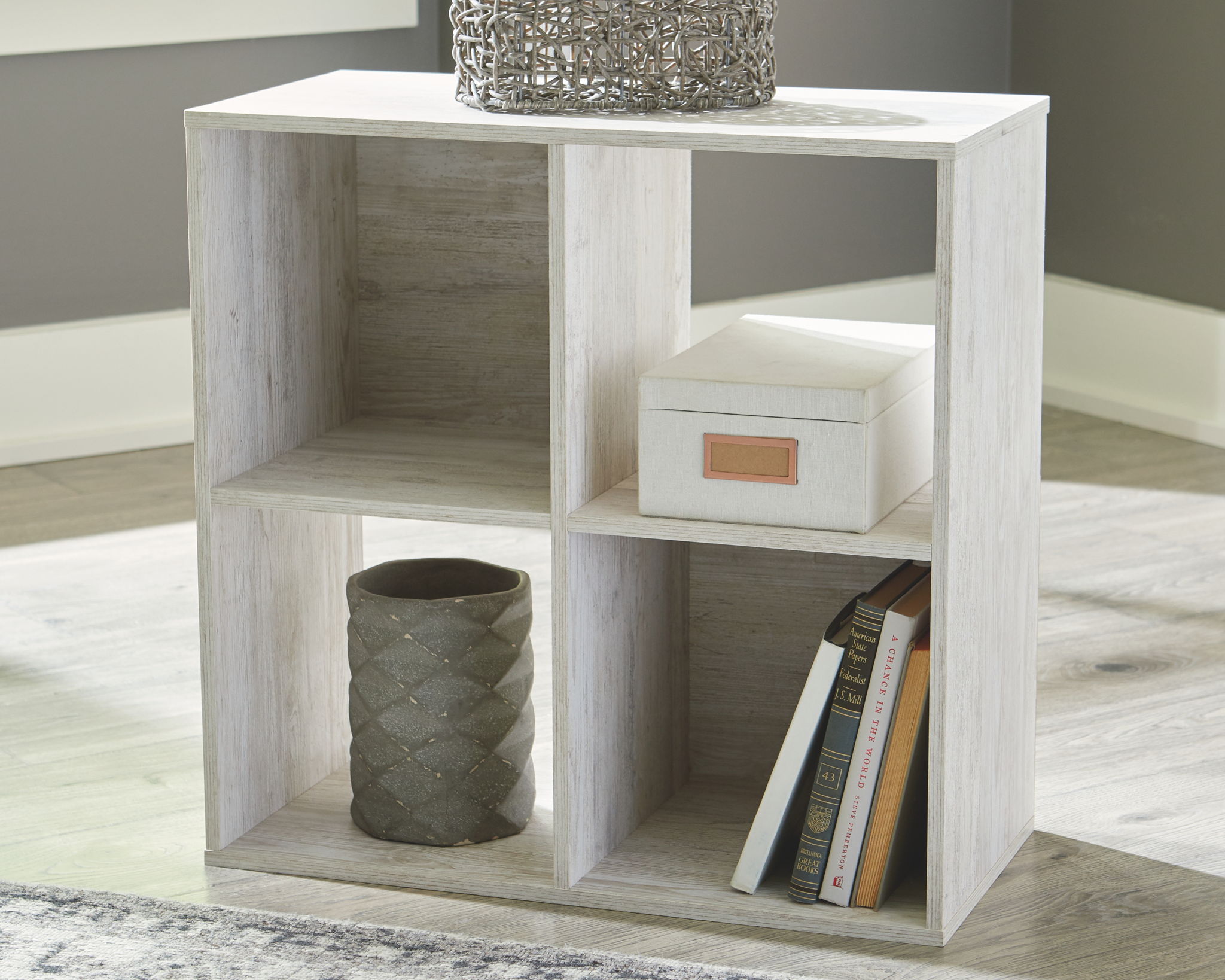 Paxberry - Four Cube Organizer - Urban Living Furniture (Los Angeles, CA)