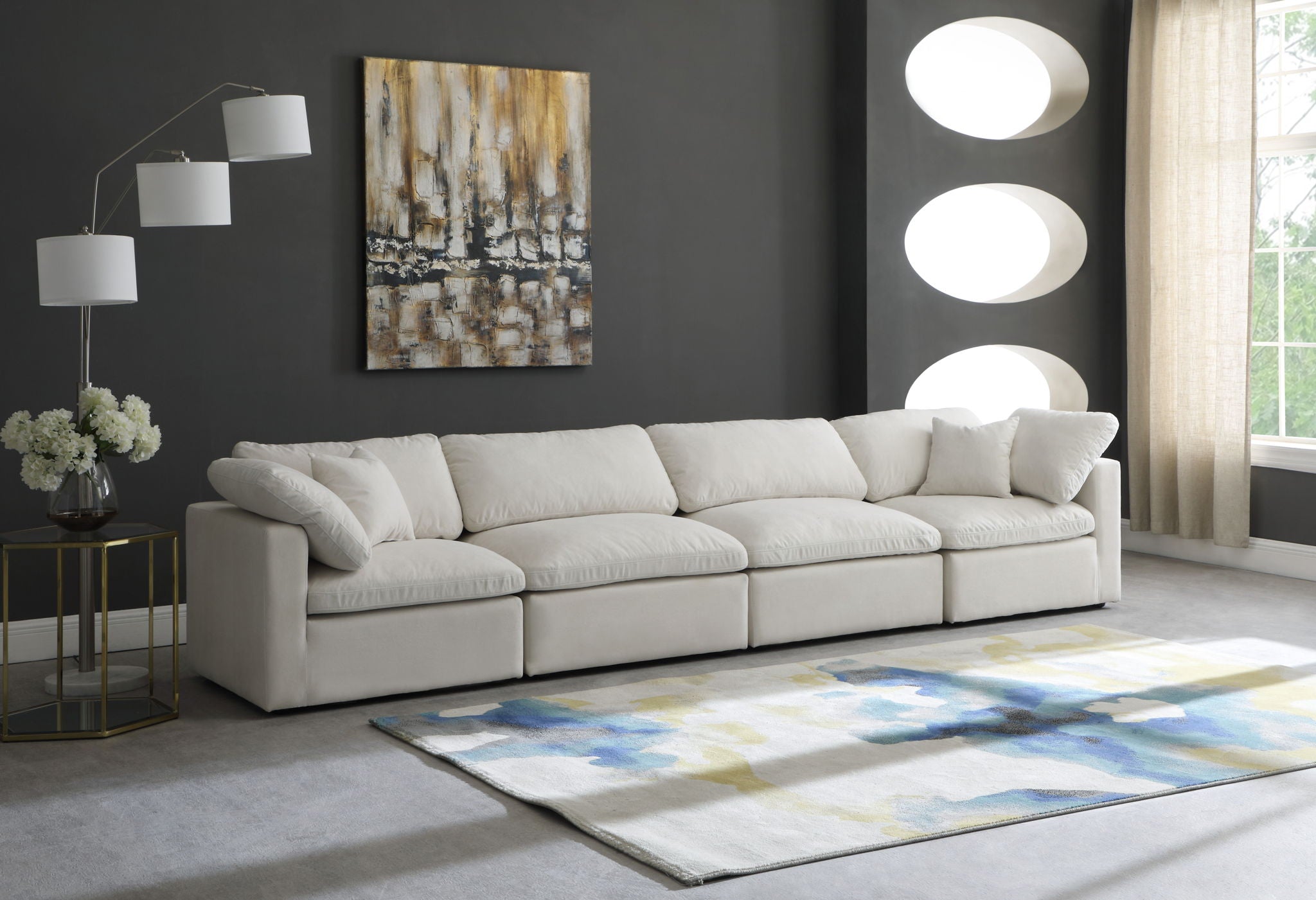 Plush - Modular 4 Seat Sofa - Urban Living Furniture (Los Angeles, CA)