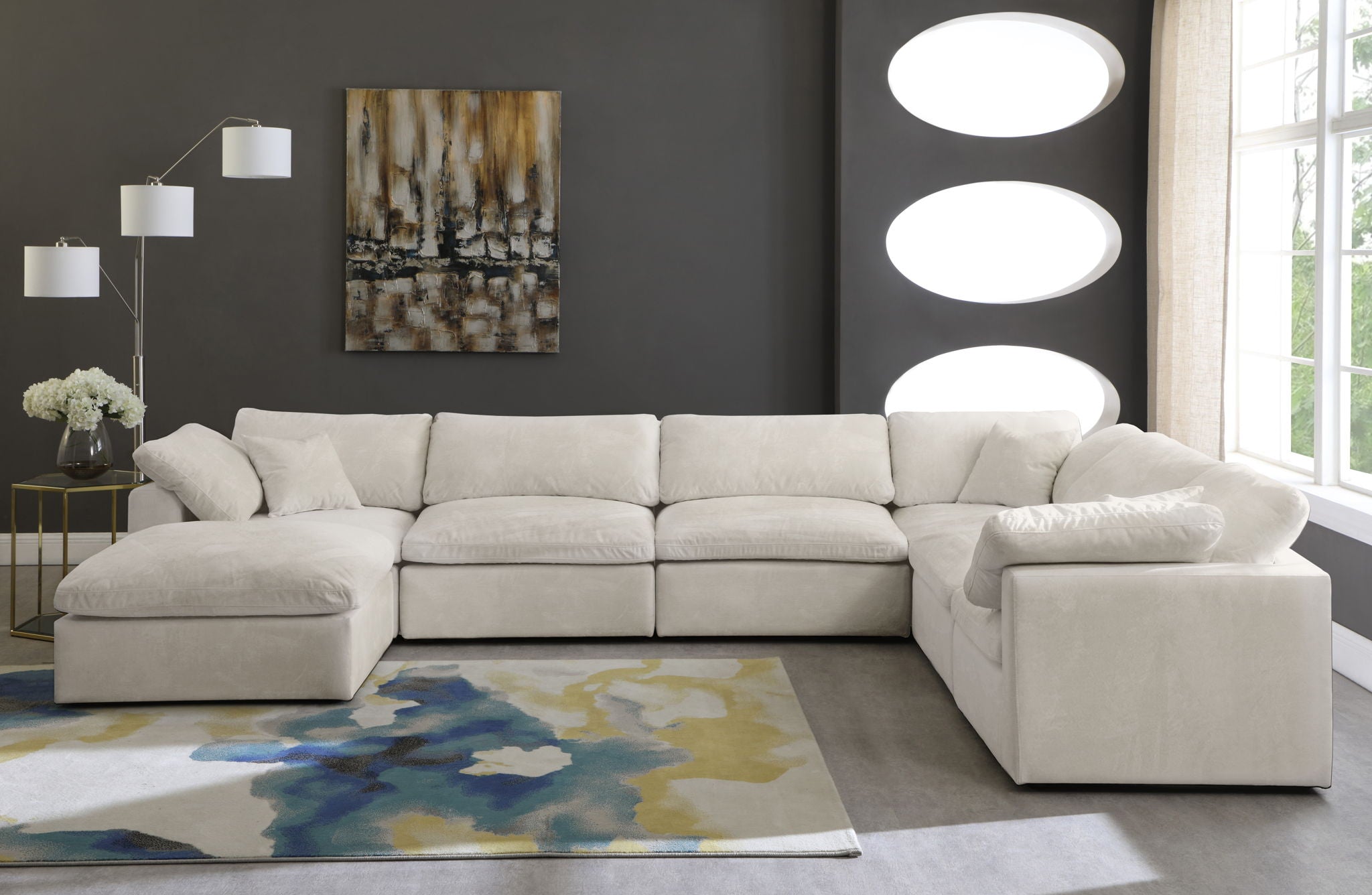 Cozy - 7 Piece Modular Sectional - Urban Living Furniture (Los Angeles, CA)