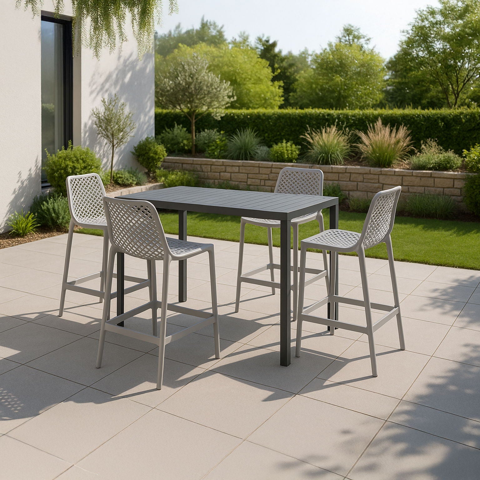 Mykonos - Outdoor Patio Stool (Set of 2)