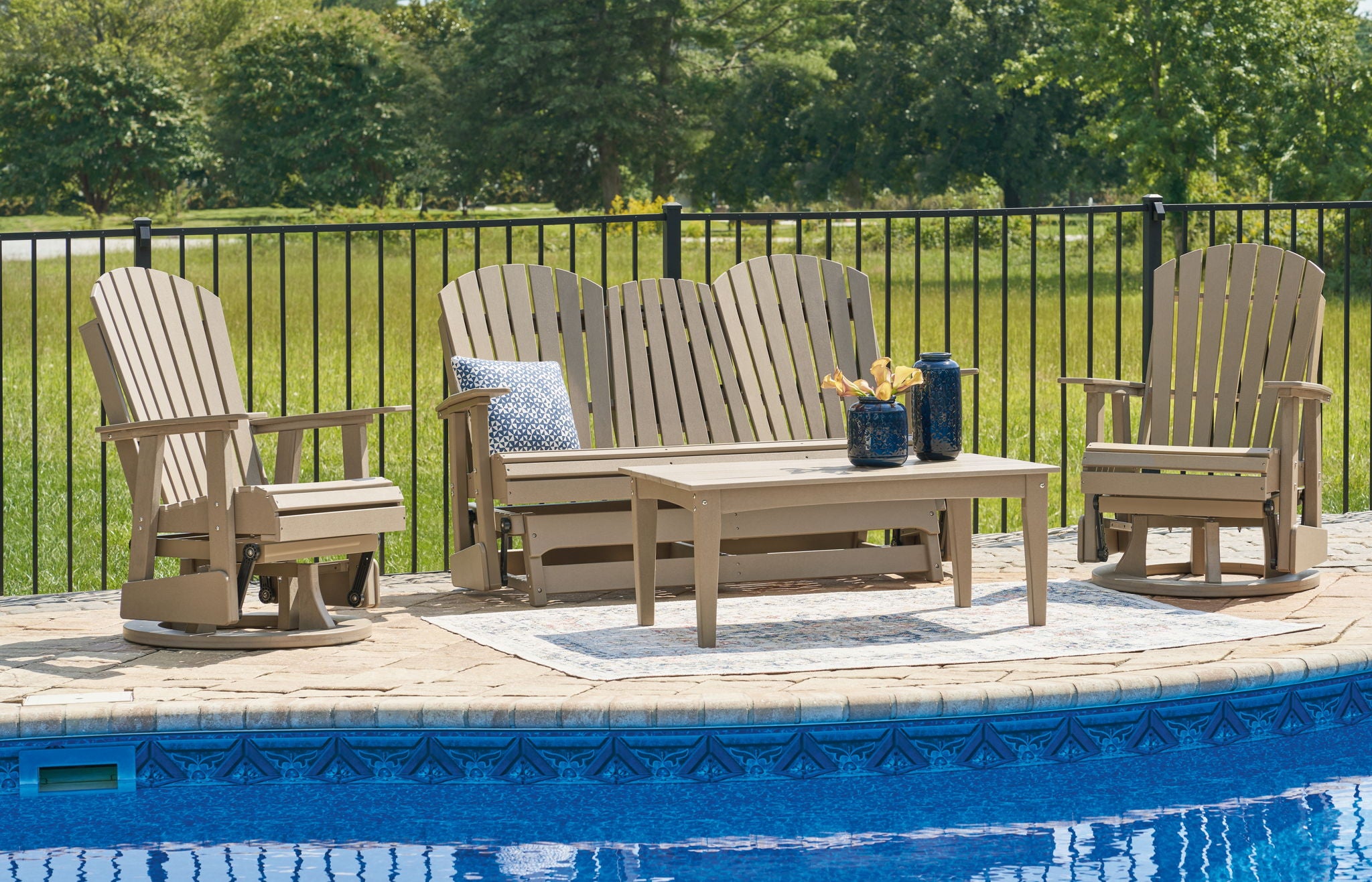 Hyland Wave - Outdoor Set - Urban Living Furniture (Los Angeles, CA)