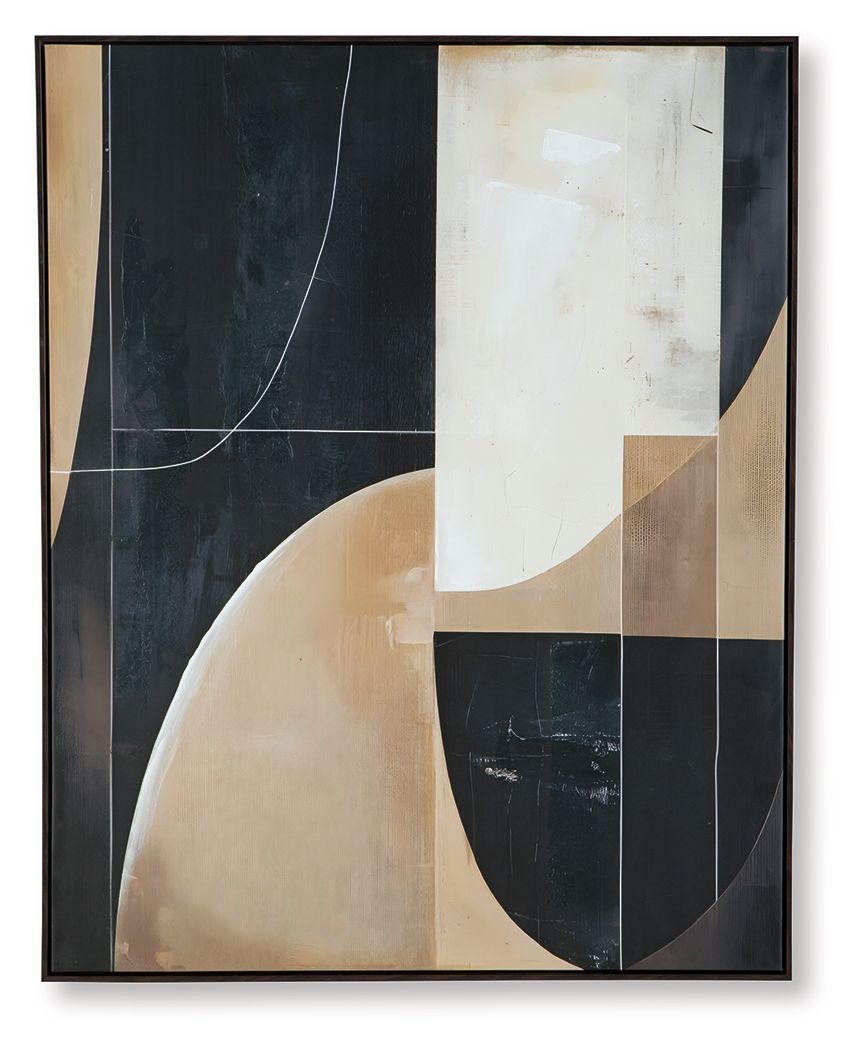 Ewanford - Black / Brown / Tan - Wall Art - Urban Living Furniture (Los Angeles, CA)