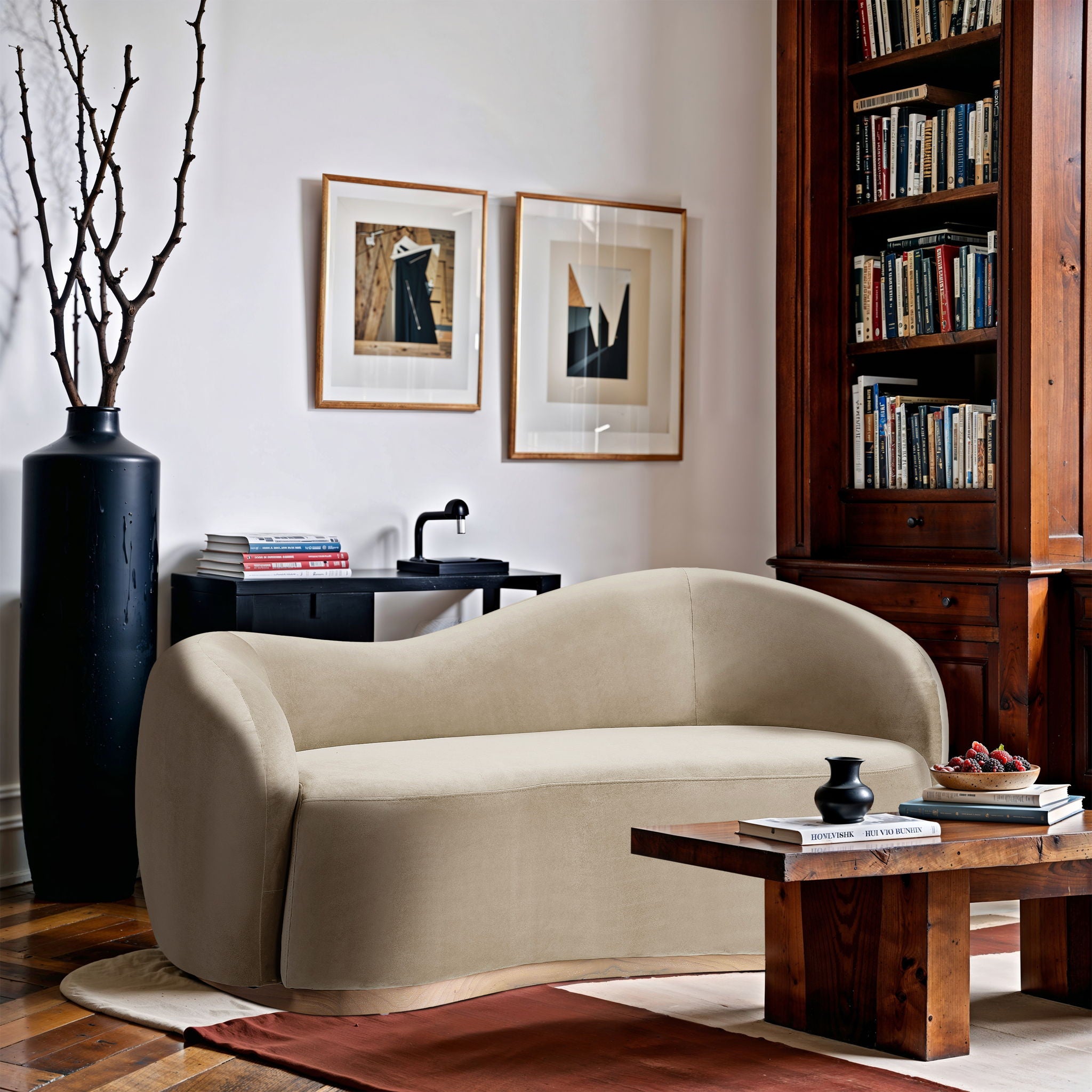 Gustavo - Velvet Upholstered Loveseat - Urban Living Furniture (Los Angeles, CA)