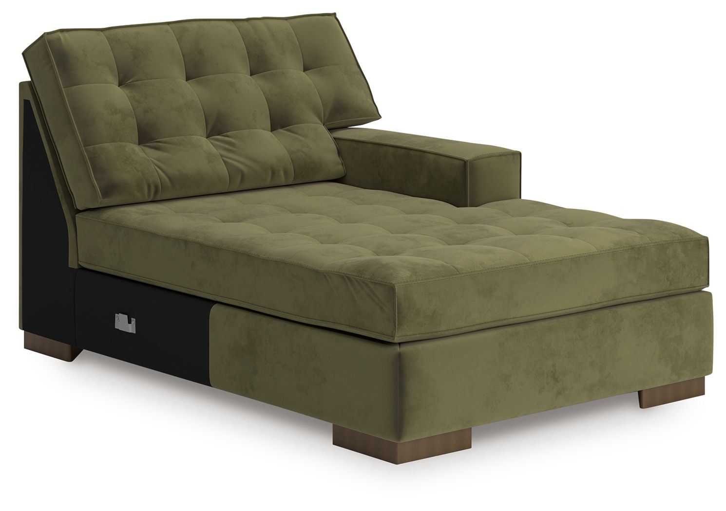 Caspian-Town - Olive - RAF Corner Chaise - Urban Living Furniture (Los Angeles, CA)