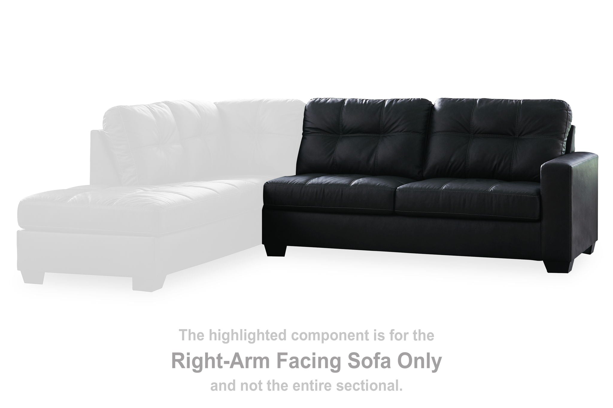 Barlin Mills - Carbon - Raf Sofa - Urban Living Furniture (Los Angeles, CA)