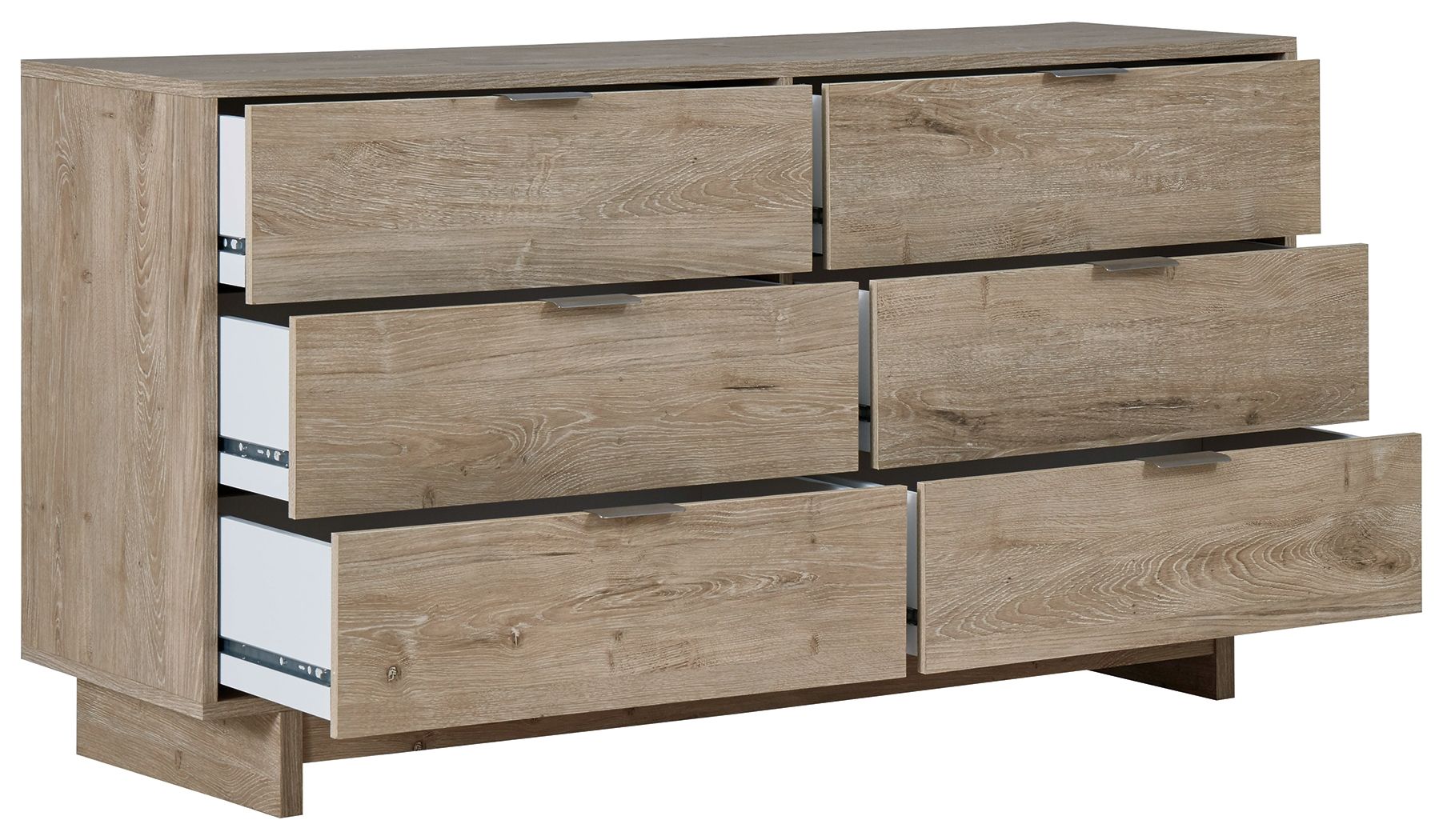 Oliah - Beige - Six Drawer Dresser - 31'' Height - Urban Living Furniture (Los Angeles, CA)