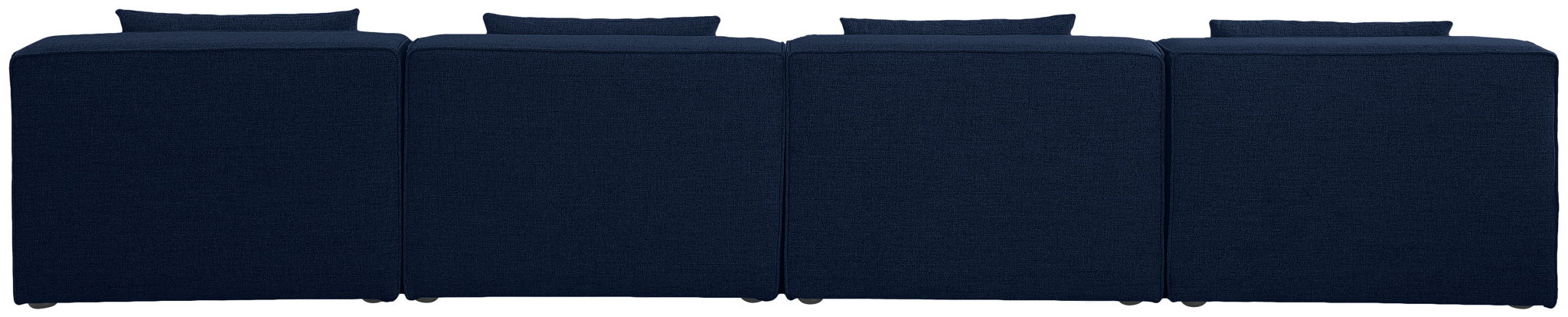 Cube - Linen Modular 4 Seat Armless Sofa - Urban Living Furniture (Los Angeles, CA)