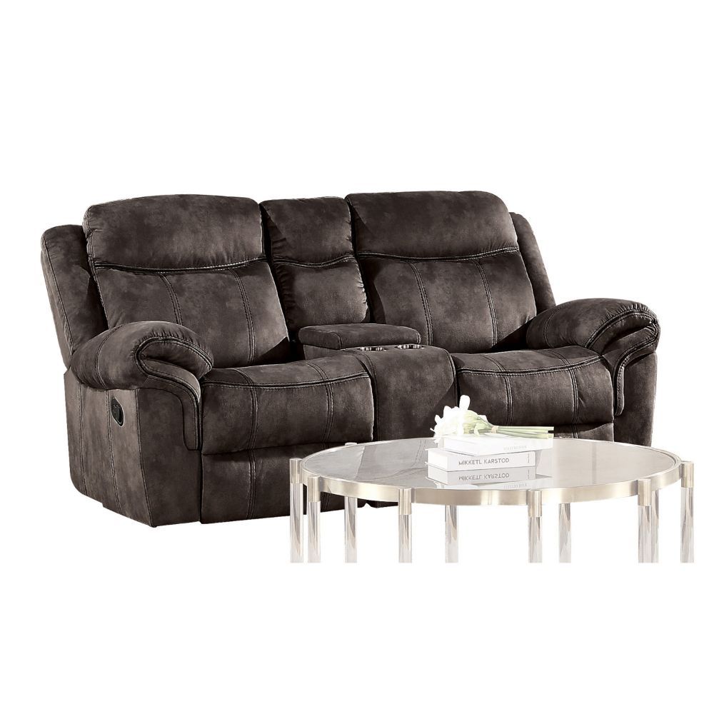 Zubaida - Loveseat w/USB Dock & Console (Glider & Motion) - Urban Living Furniture (Los Angeles, CA)