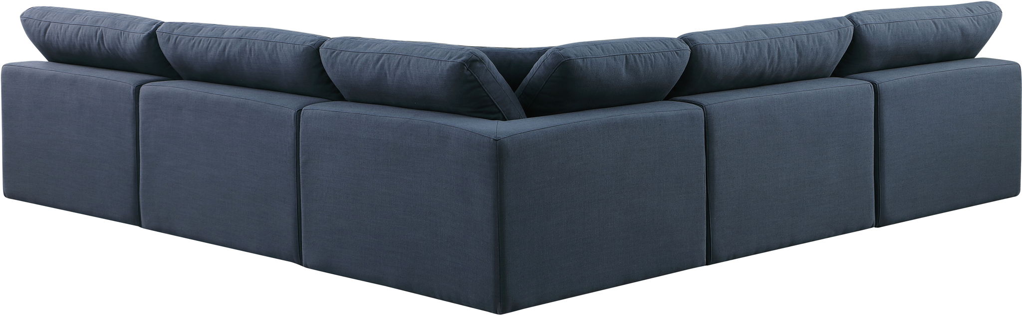 Comfy - 5 Piece Linen Modular Corner Armless Sectional - Urban Living Furniture (Los Angeles, CA)