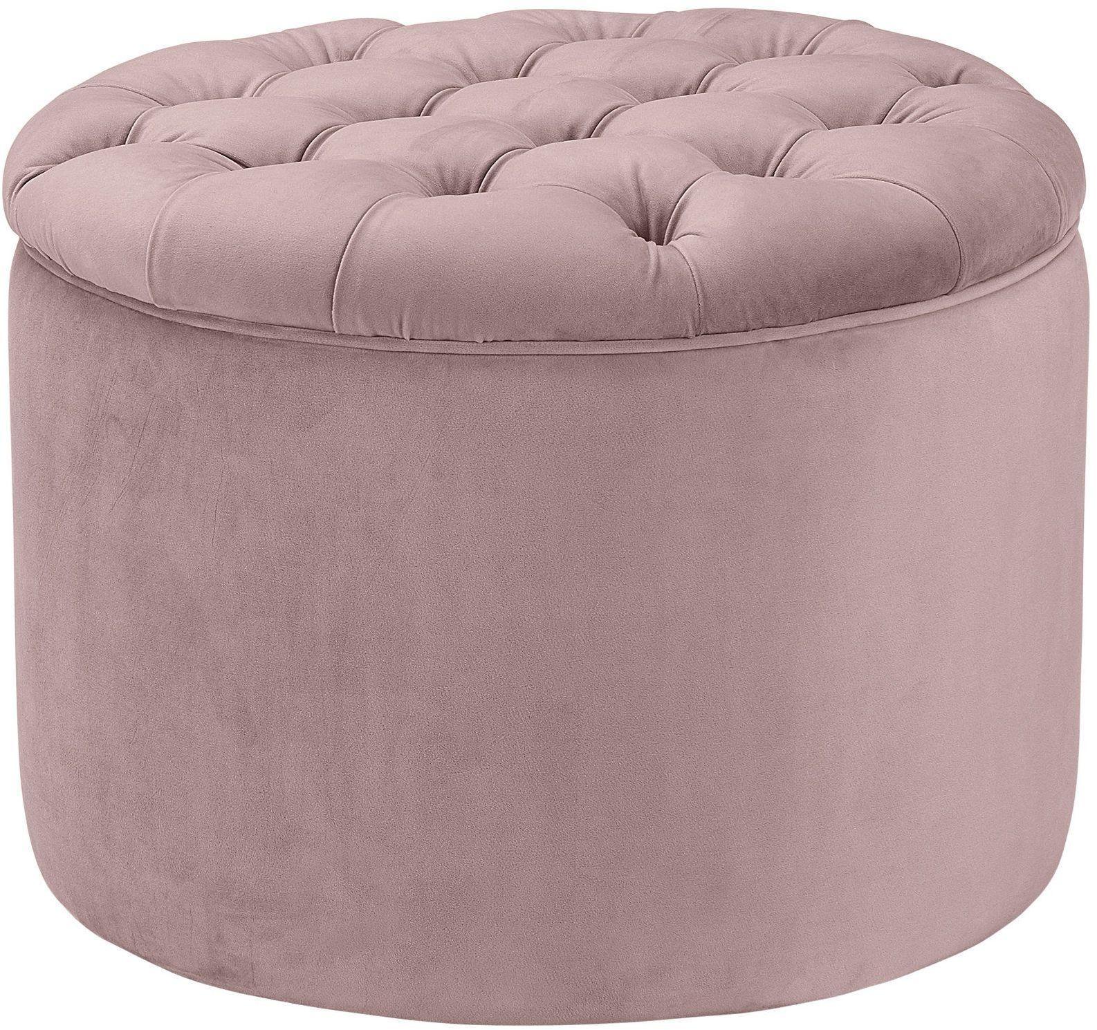 Queen - Velvet Storage Ottoman - Urban Living Furniture (Los Angeles, CA)