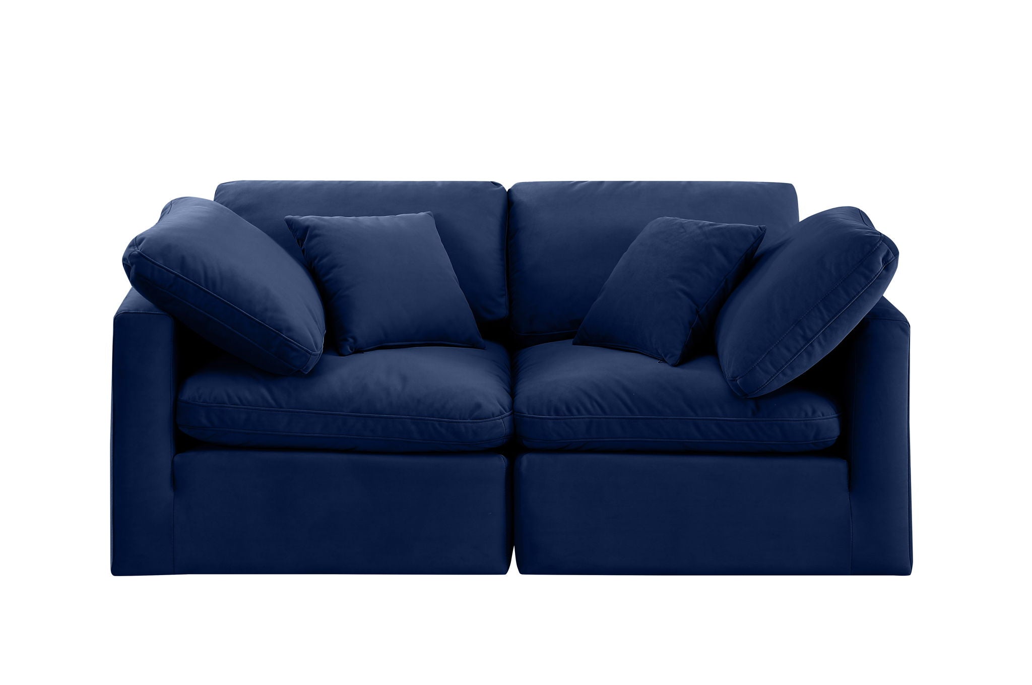 Indulge - Velvet 2 Seat Modular Sofa - Urban Living Furniture (Los Angeles, CA)