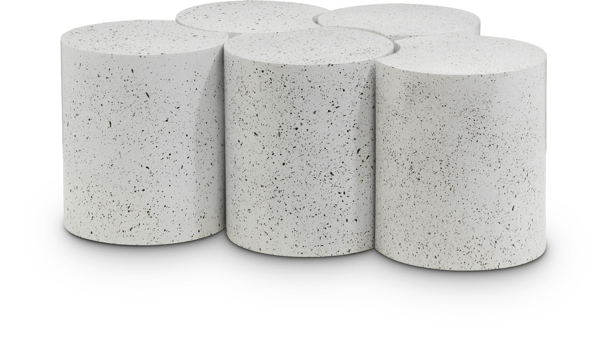 Dimple - 5 Piece Modular Coffee Table - Terazzo Finish - Urban Living Furniture (Los Angeles, CA)