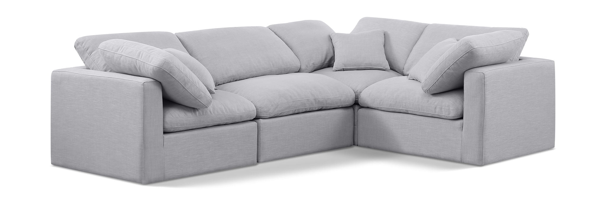 Indulge - Linen 4 Piece Modular Corner Sectional - Urban Living Furniture (Los Angeles, CA)