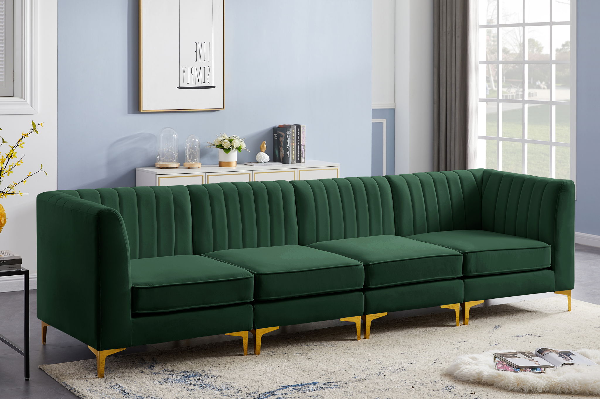 Alina - Modular 4 Seat Sofa - Urban Living Furniture (Los Angeles, CA)