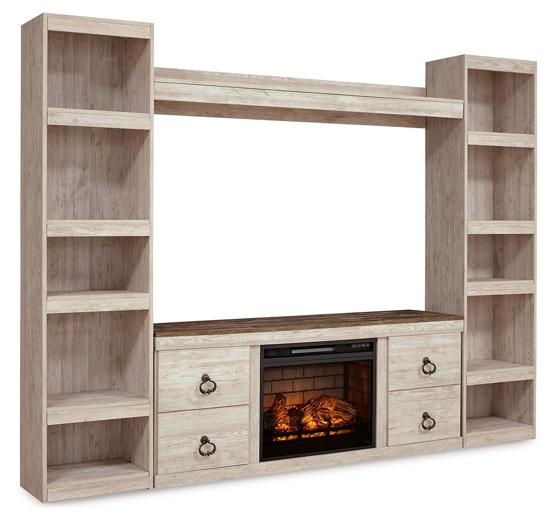 Willowton - Entertainment Center With Fireplace Option - Urban Living Furniture (Los Angeles, CA)