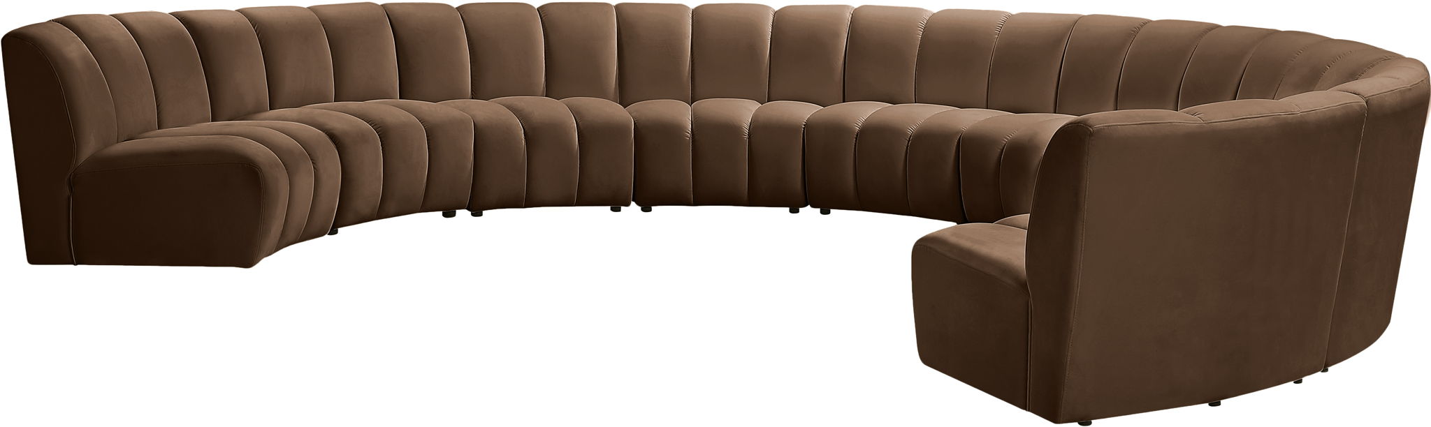 Infinity - 9 Piece Velvet Modular Sectional - Urban Living Furniture (Los Angeles, CA)