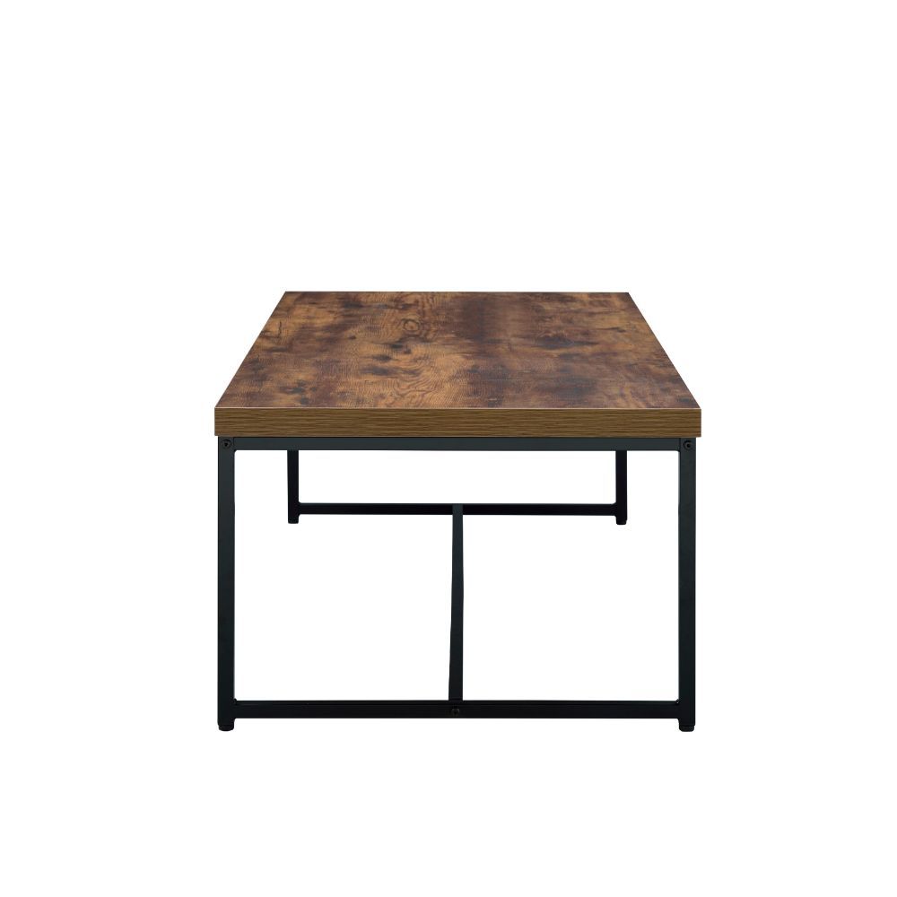 Bob - Coffee Table - Weathered Oak & Black - Urban Living Furniture (Los Angeles, CA)