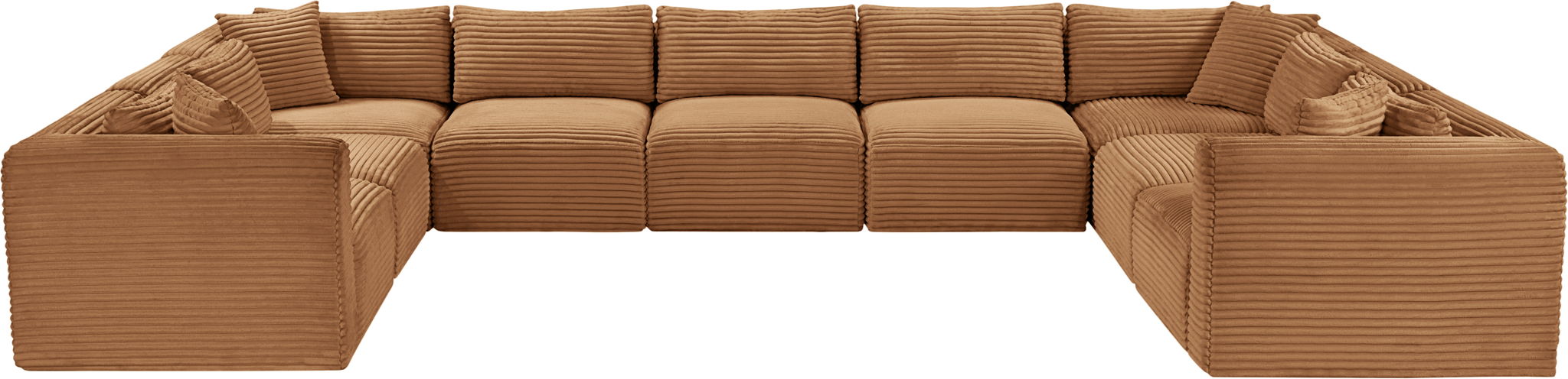 Shaggy - 9 Piece Modular U-Shaped Sectional - Urban Living Furniture (Los Angeles, CA)