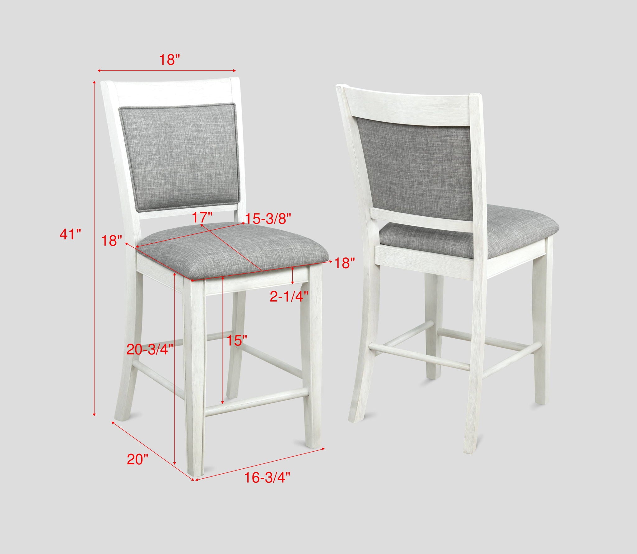 Fulton - Counter Height Chair (Set of 2) - Urban Living Furniture (Los Angeles, CA)