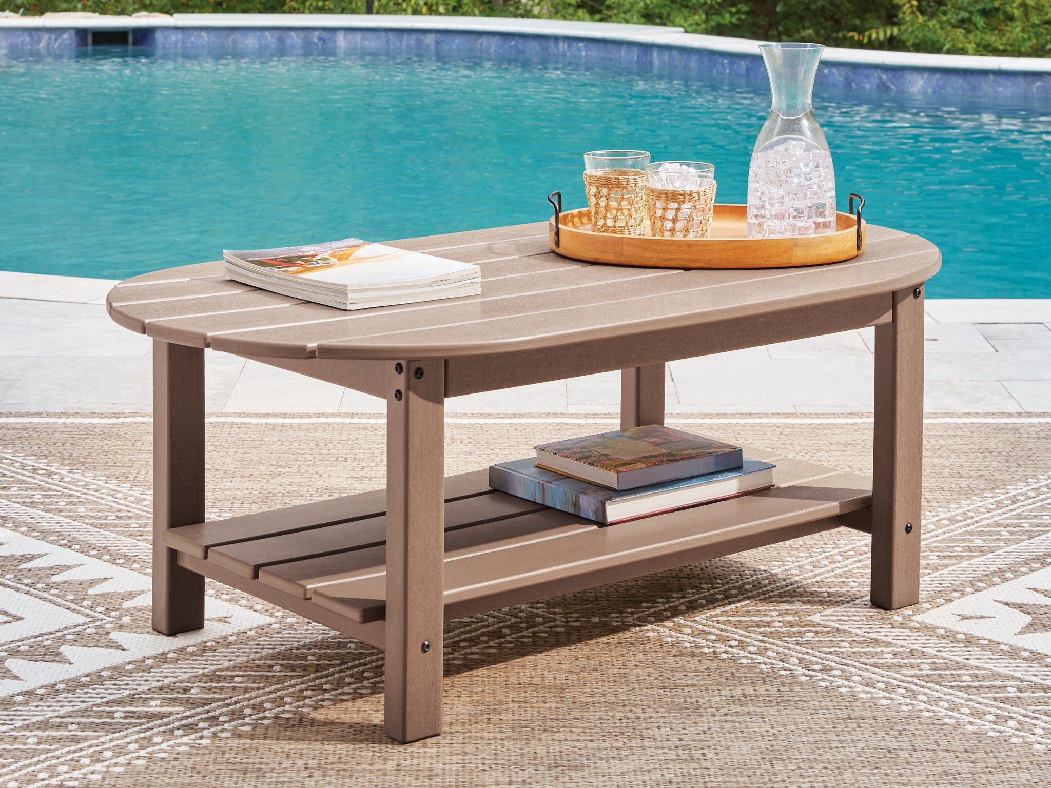 Grover Beach - Oval Table - Urban Living Furniture (Los Angeles, CA)