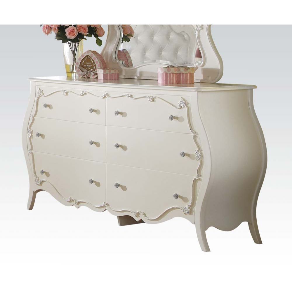 Edalene - Dresser - Pearl White - Urban Living Furniture (Los Angeles, CA)
