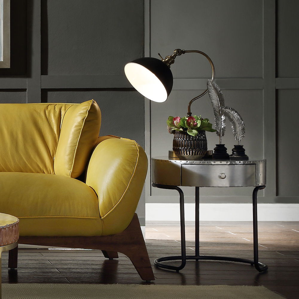 Brancaster - 21" End Table - Aluminum - Urban Living Furniture (Los Angeles, CA)