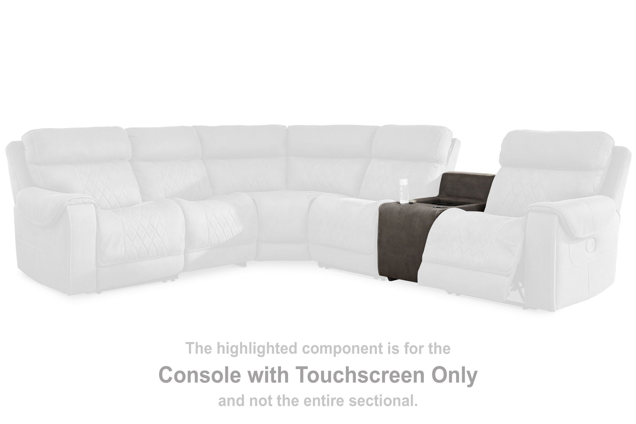 Hoopster - Gunmetal - Console With Touchscreen - Urban Living Furniture (Los Angeles, CA)