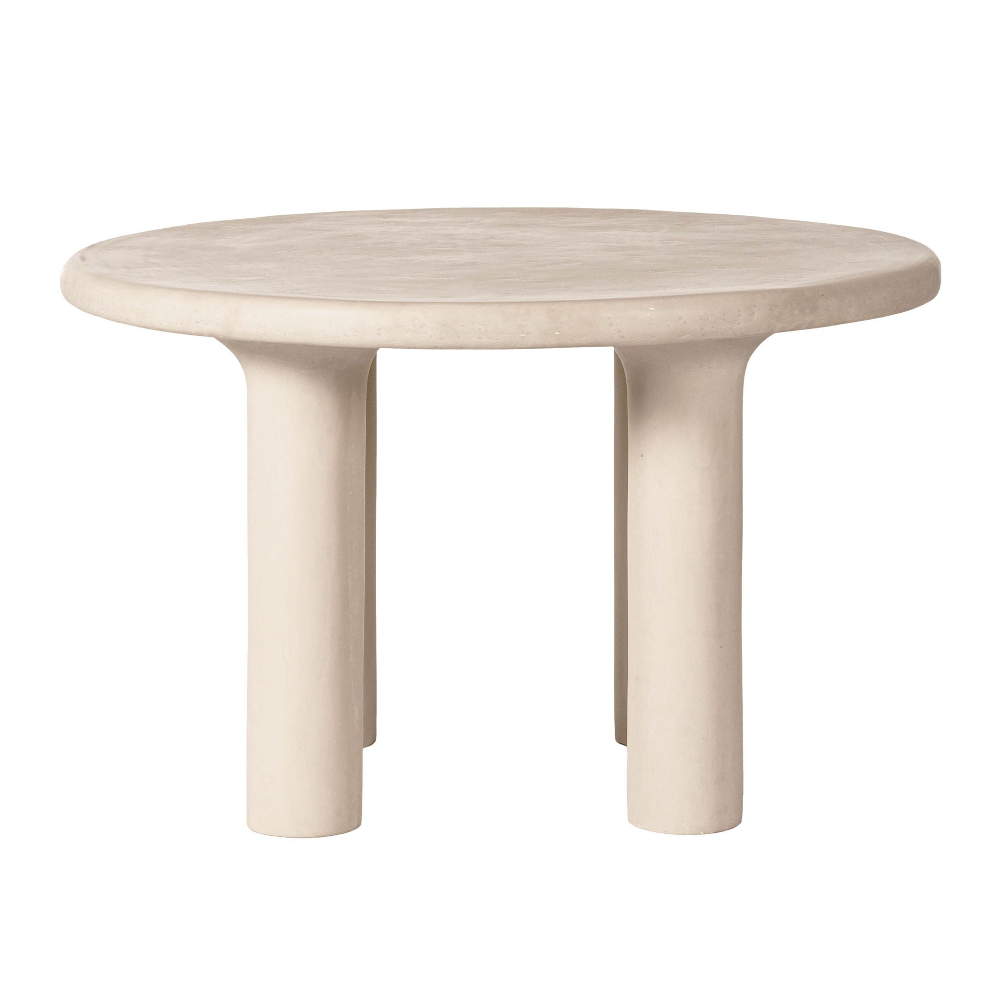 Barbara - 47" Indoor / Outdoor Round Dining Table - Cream - Urban Living Furniture (Los Angeles, CA)