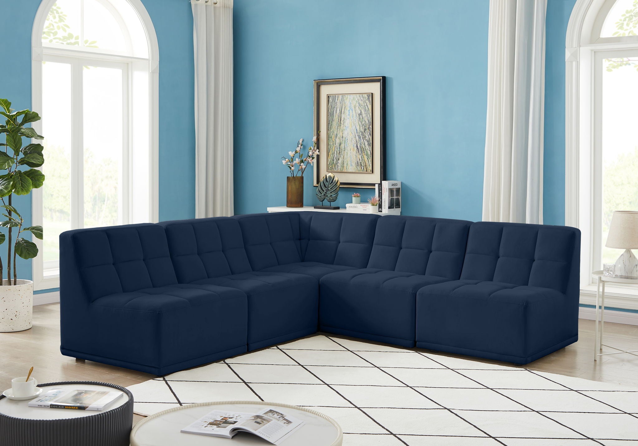 Relax - 5 Piece Modular Sectional - Urban Living Furniture (Los Angeles, CA)