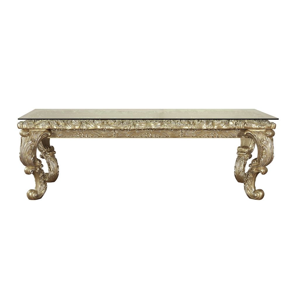 Vatican - Dining Table - Champagne Silver - Urban Living Furniture (Los Angeles, CA)