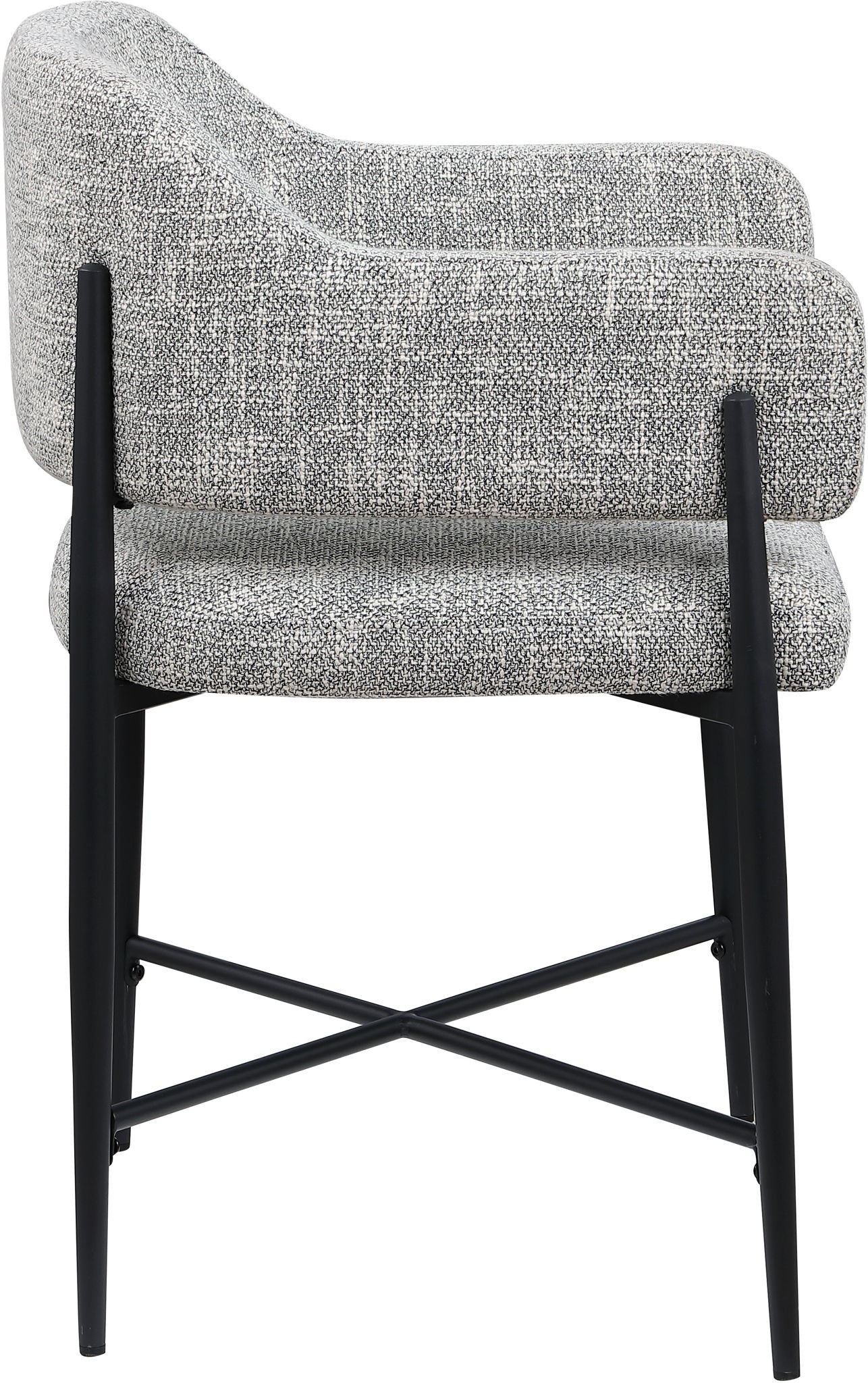 Dame - Fabric Upholstered Dining Chair (Set of 2) - Urban Living Furniture (Los Angeles, CA)