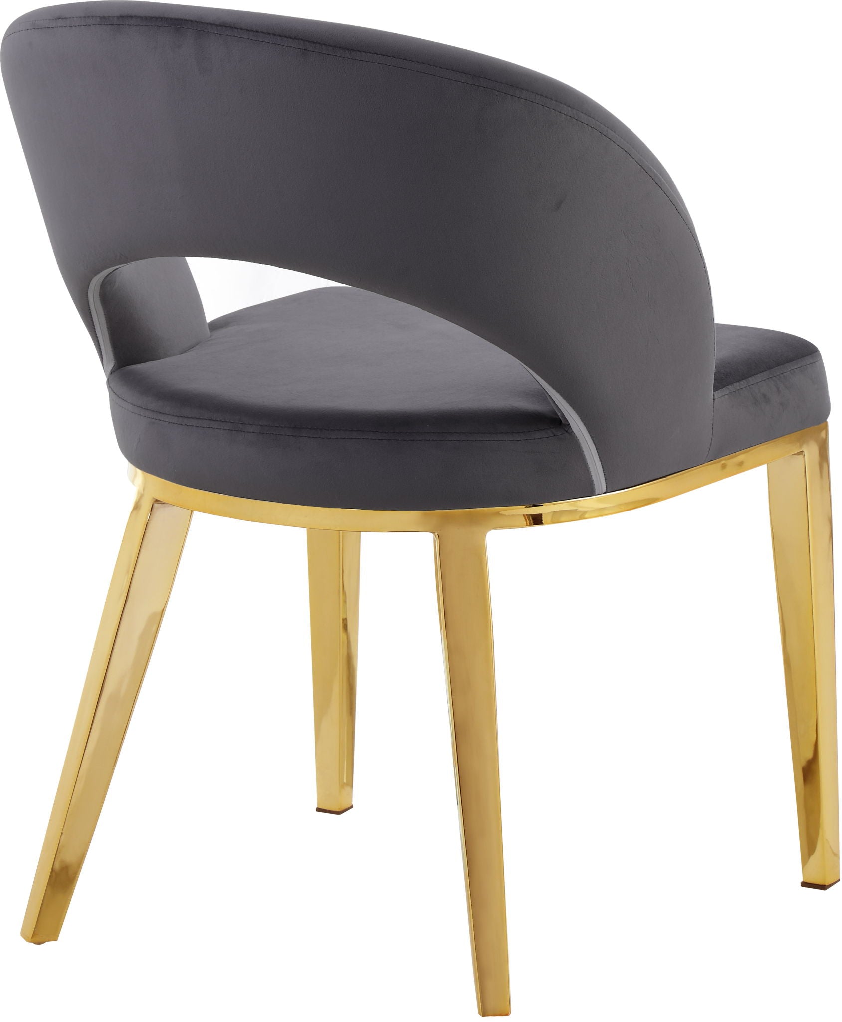 Roberto - Dining Chair with Gold Legs - Urban Living Furniture (Los Angeles, CA)
