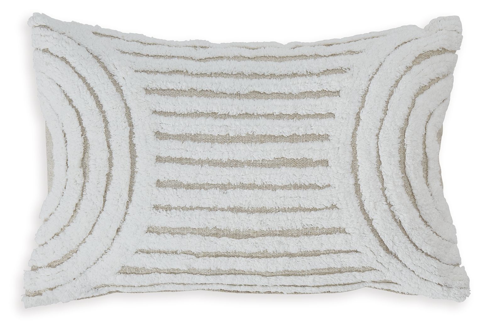 Farissen - Pillow (Set of 4) - White / Tan - Urban Living Furniture (Los Angeles, CA)