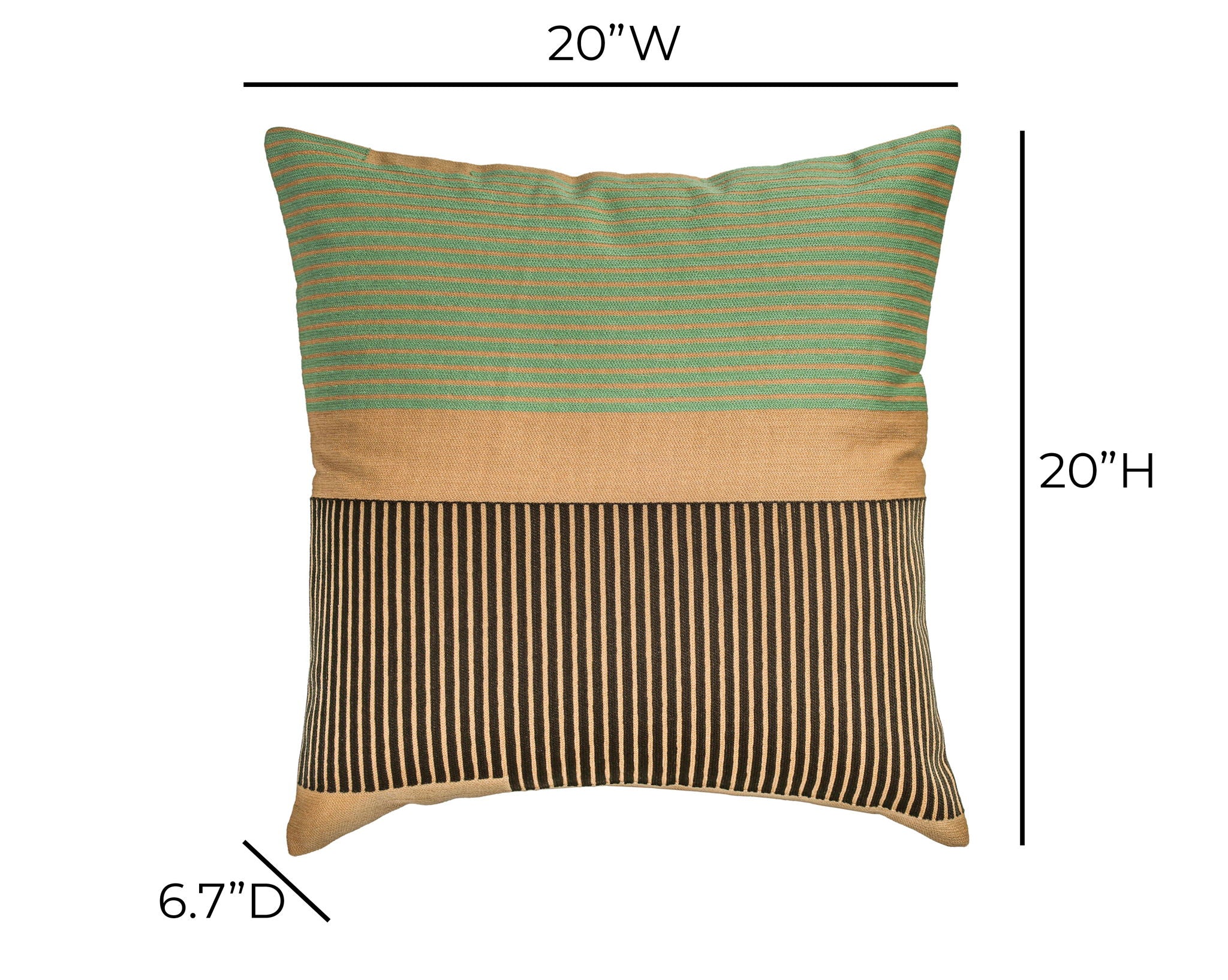Deco - 20" Square Pillow - Urban Living Furniture (Los Angeles, CA)