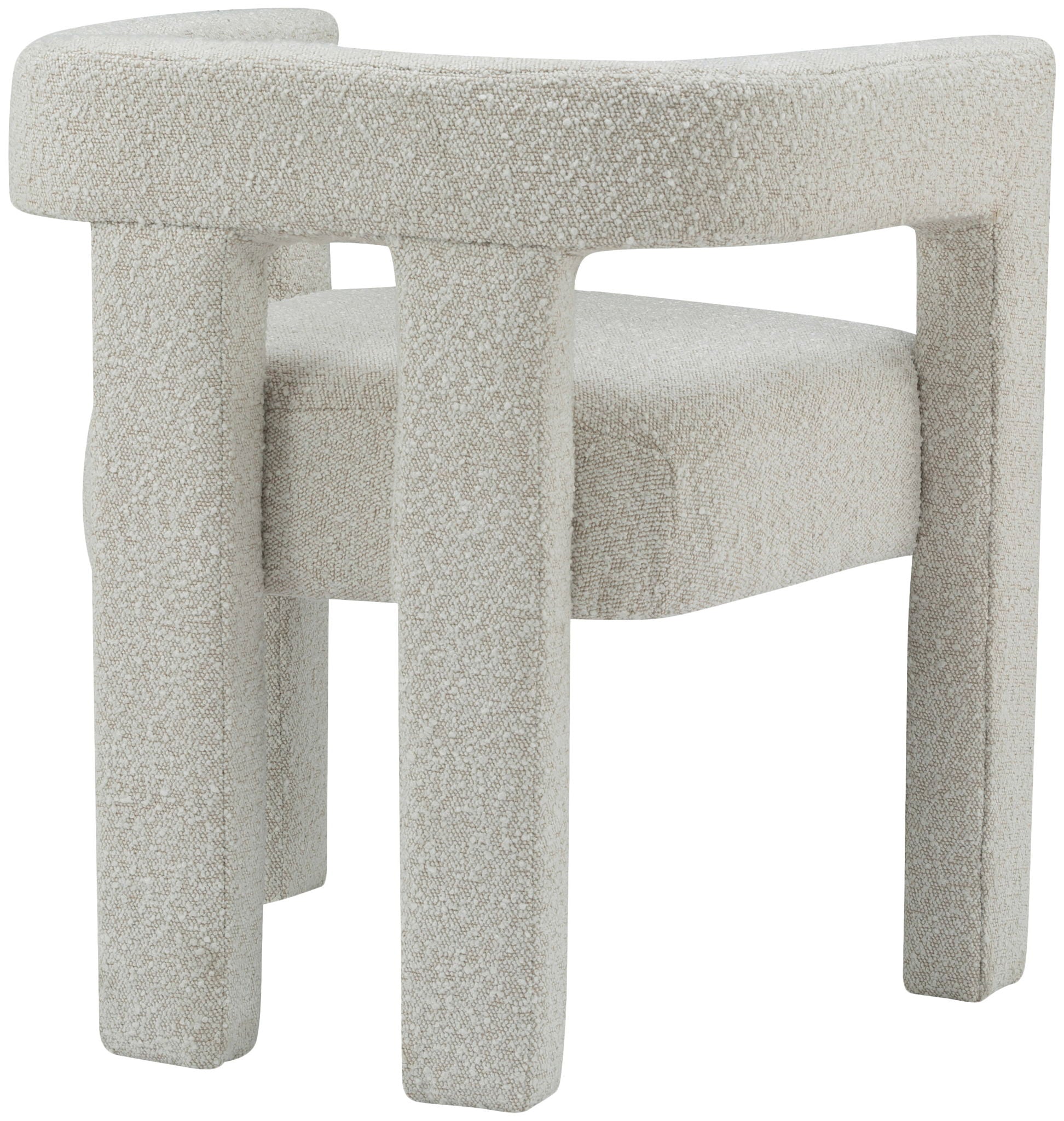 Athena - Boucle Fabric Dining Chair - Urban Living Furniture (Los Angeles, CA)
