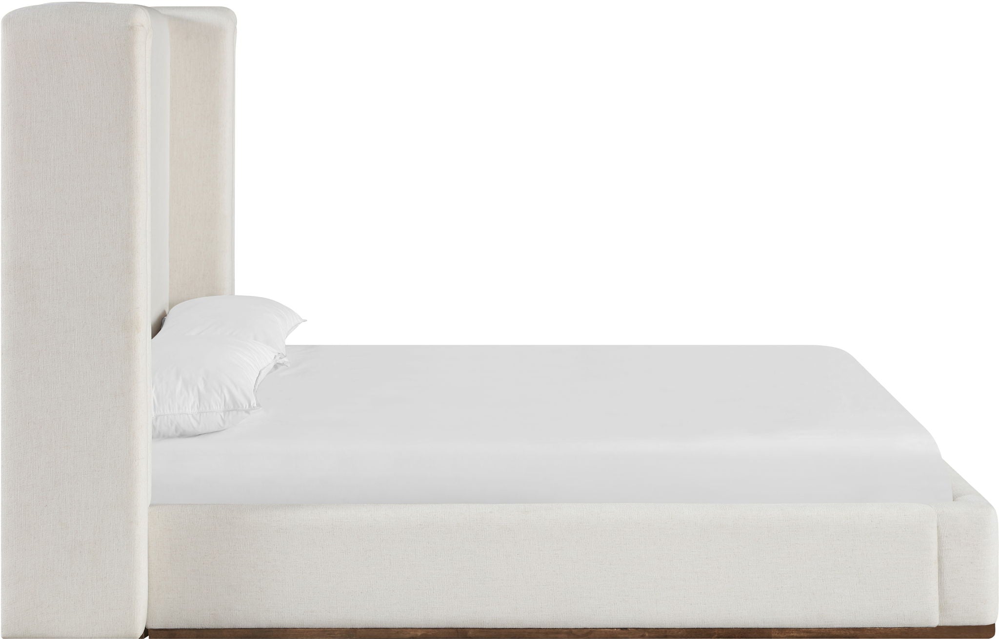 Solange - Linen Textured Fabric Upholstered Bed - Urban Living Furniture (Los Angeles, CA)