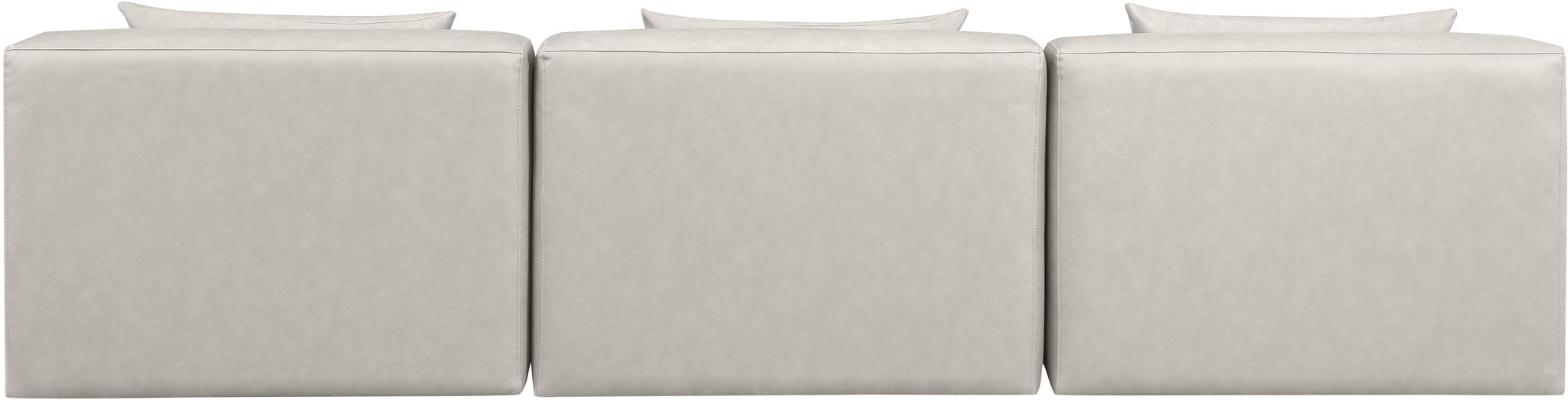 Cube - Modular 3 Seat Armless Sofa