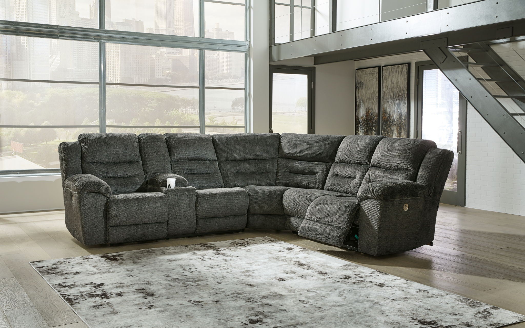 Nettington - Power Reclining Sectional - Urban Living Furniture (Los Angeles, CA)