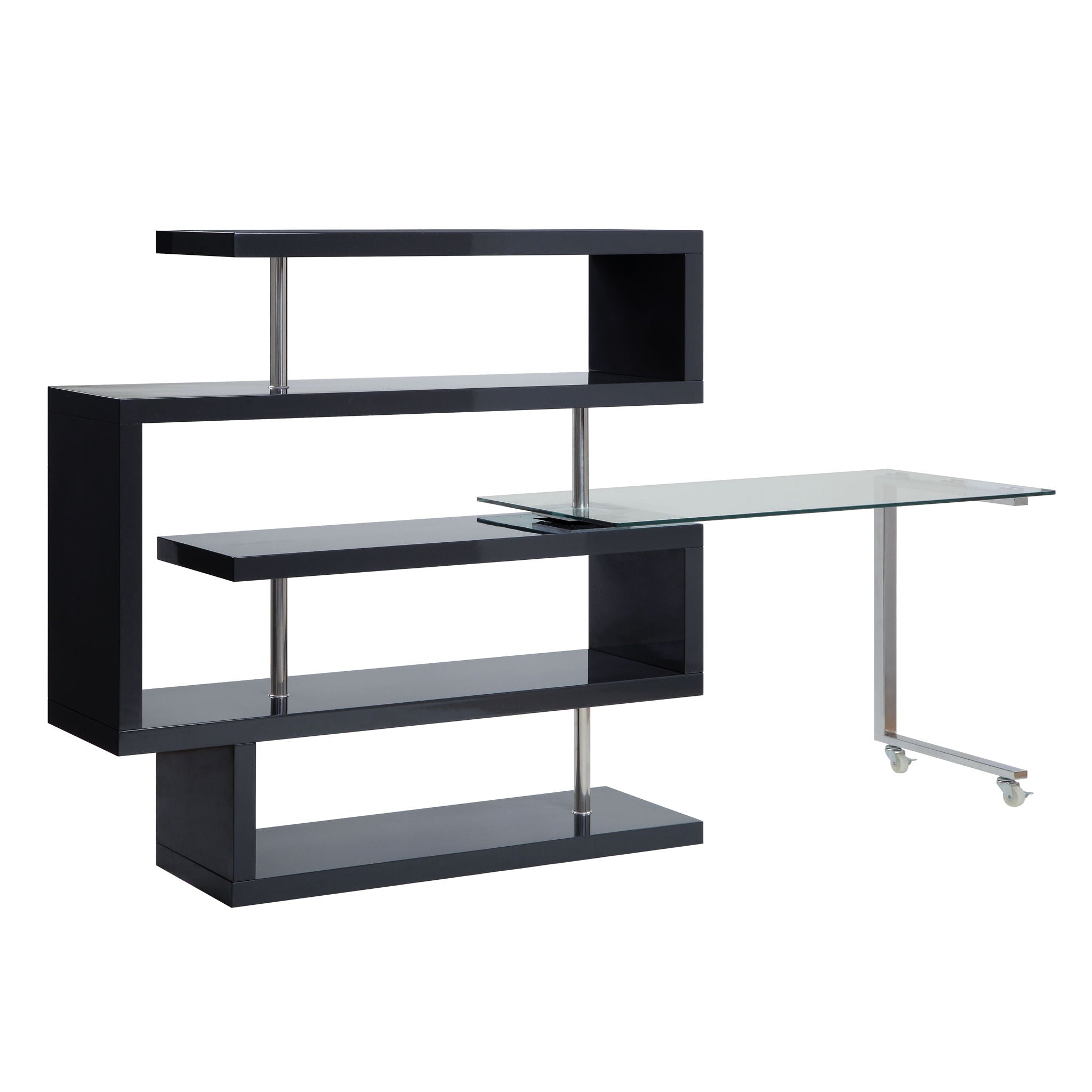 Buck II - Writing Desk With Bookshelf - Urban Living Furniture (Los Angeles, CA)
