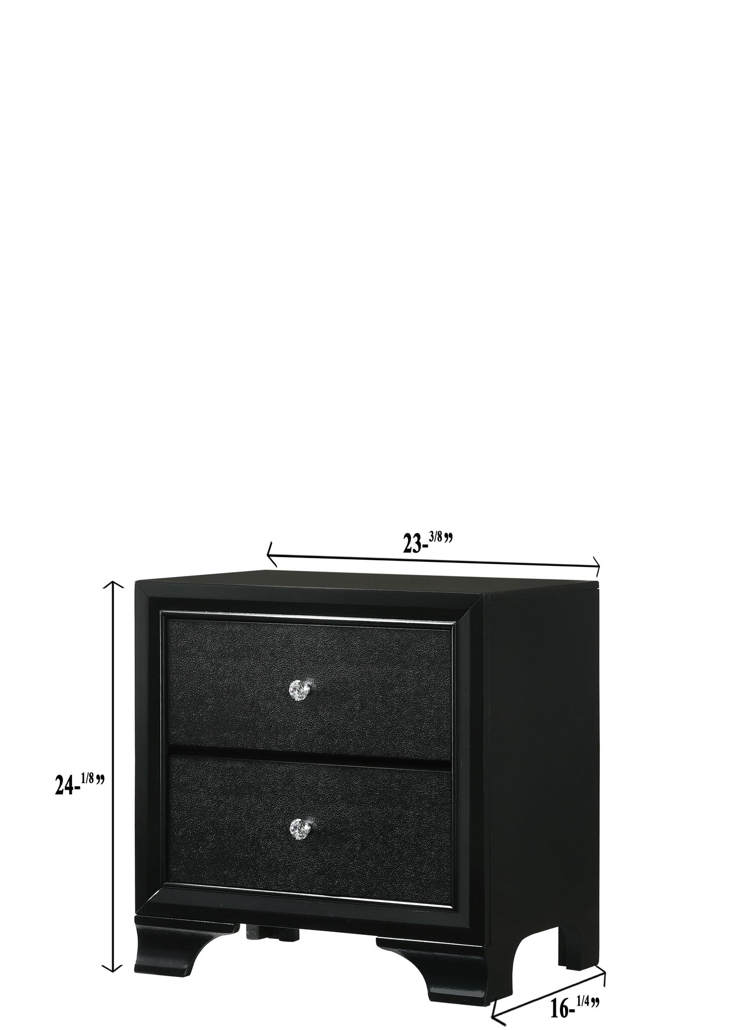 Micah - Nightstand - Black - Urban Living Furniture (Los Angeles, CA)