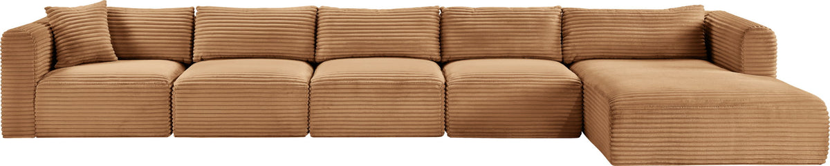 Shaggy - Fabric 5 Piece Modular Sectional With Chaise - Urban Living Furniture (Los Angeles, CA)
