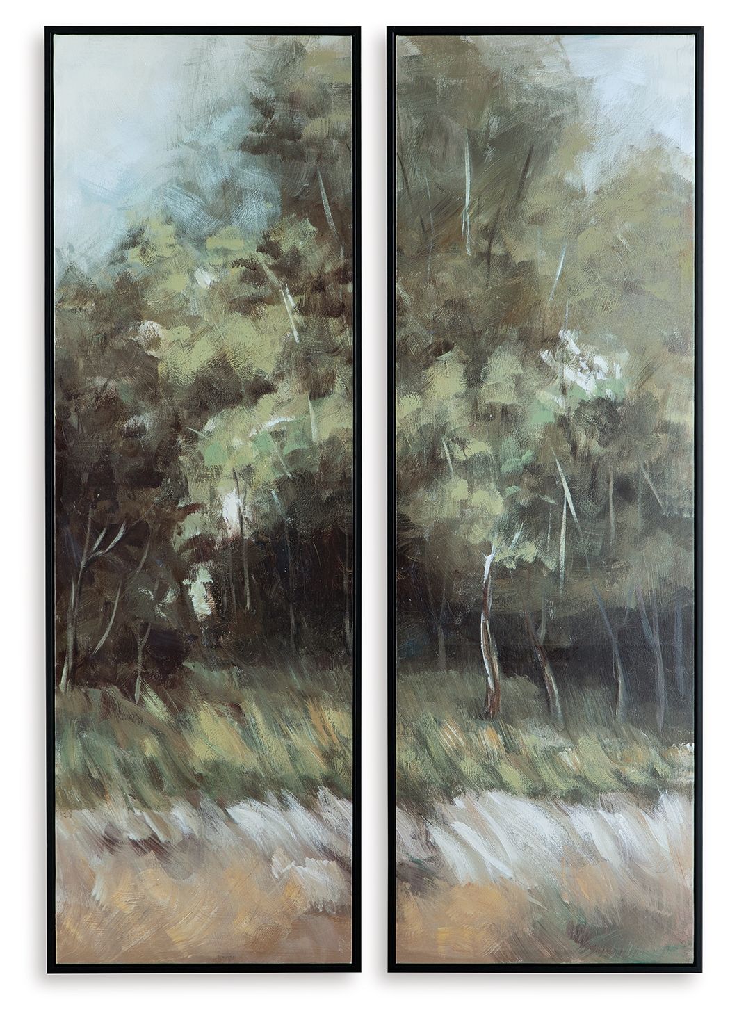 Dansot - Green / Brown - Wall Art Set (Set of 2) - Urban Living Furniture (Los Angeles, CA)