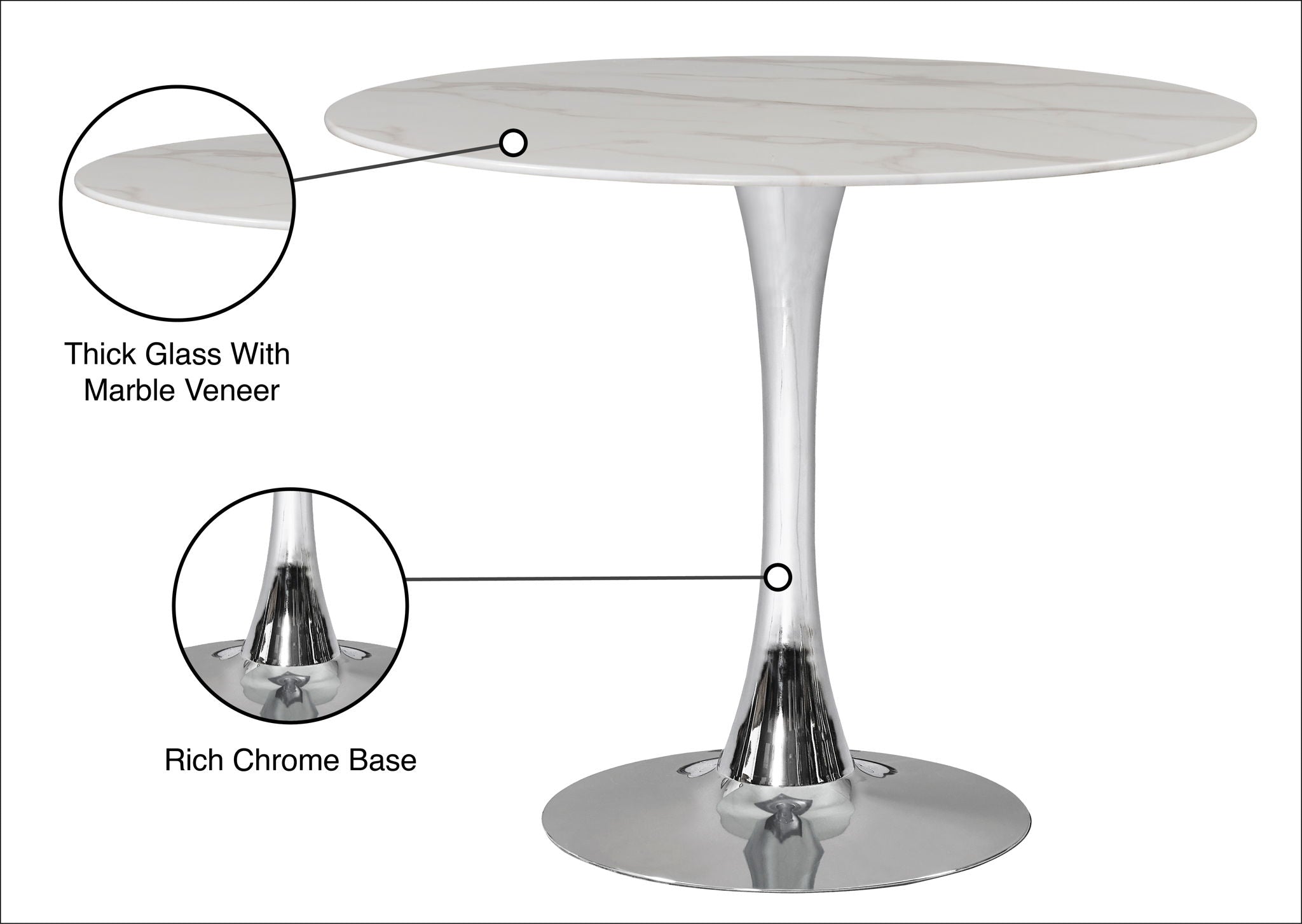 Tulip - Dining Table - Urban Living Furniture (Los Angeles, CA)