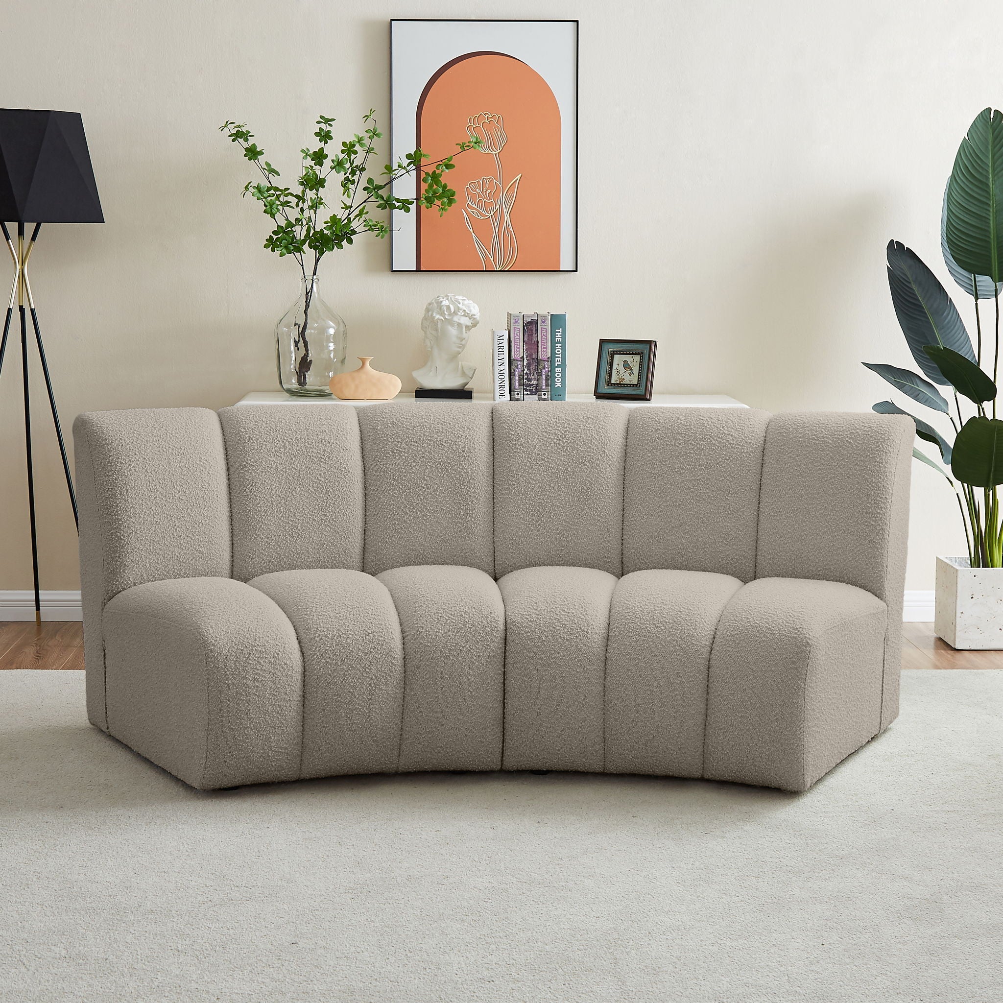 Infinity - 2 Piece Boucle Modular Sectional - Urban Living Furniture (Los Angeles, CA)