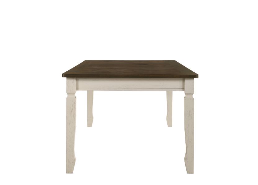 Fedele - Dining Table - Weathered Oak & Cream - Urban Living Furniture (Los Angeles, CA)