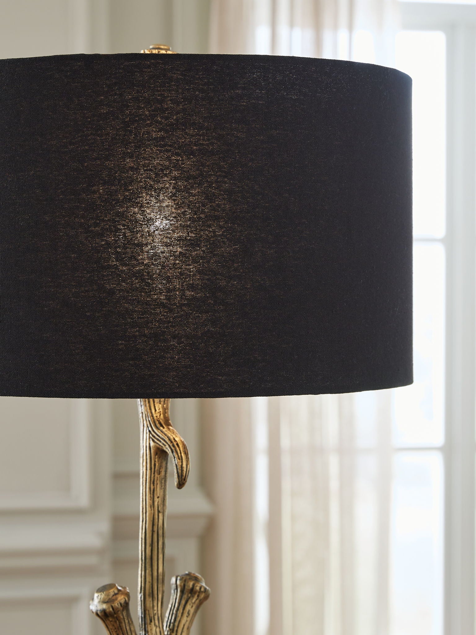Josney - Antique Gold Finish - Metal Table Lamp - Urban Living Furniture (Los Angeles, CA)
