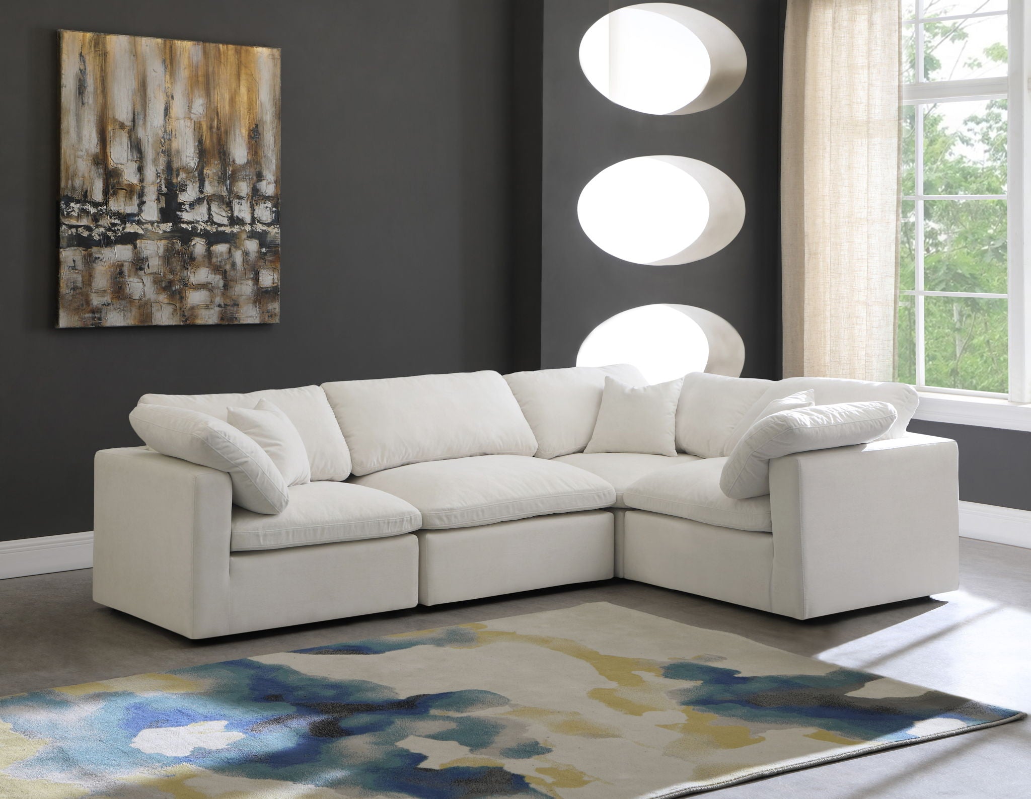 Plush - 4 Piece Modular Sectional - Urban Living Furniture (Los Angeles, CA)