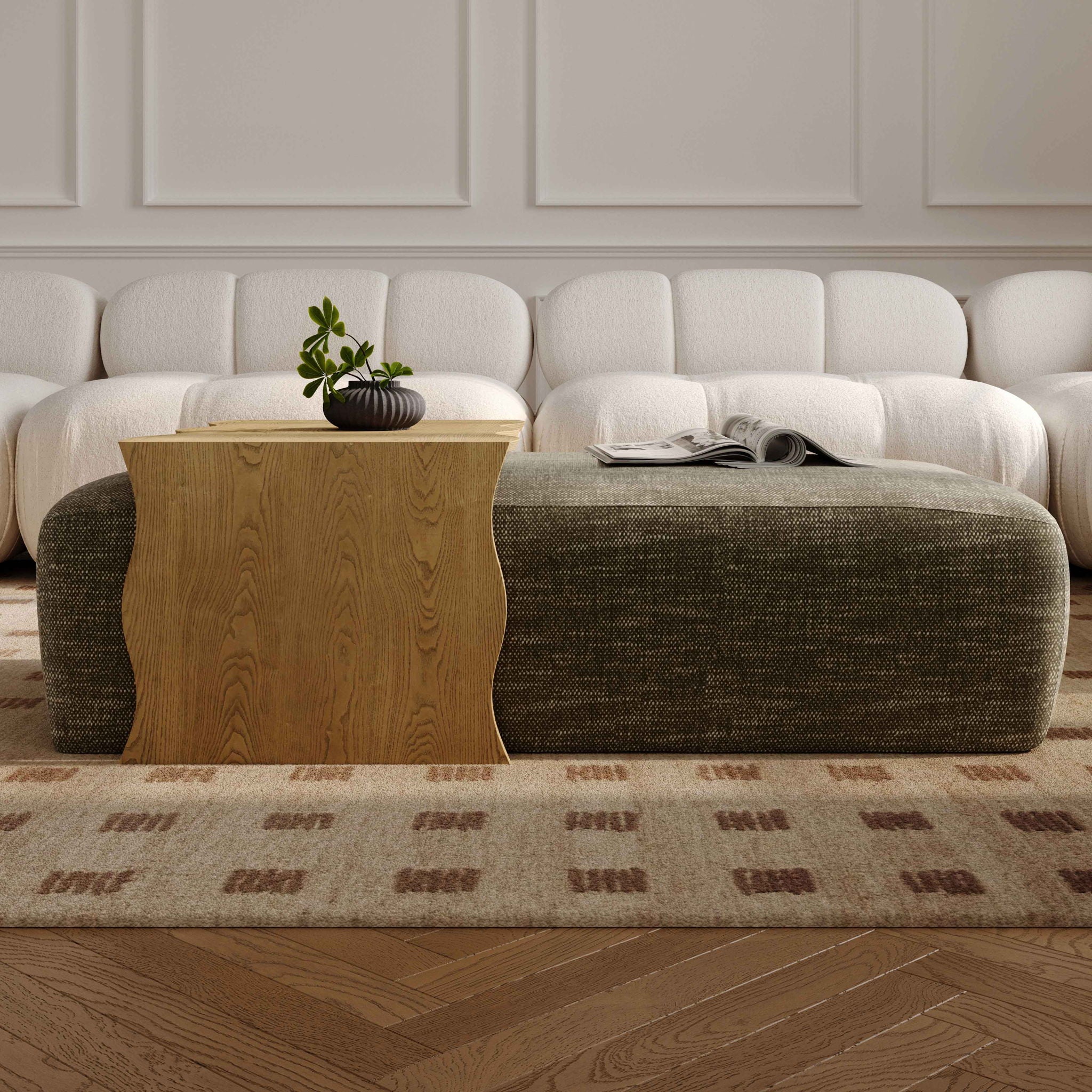 Spencer - Ottoman With Bridge Table - Urban Living Furniture (Los Angeles, CA)