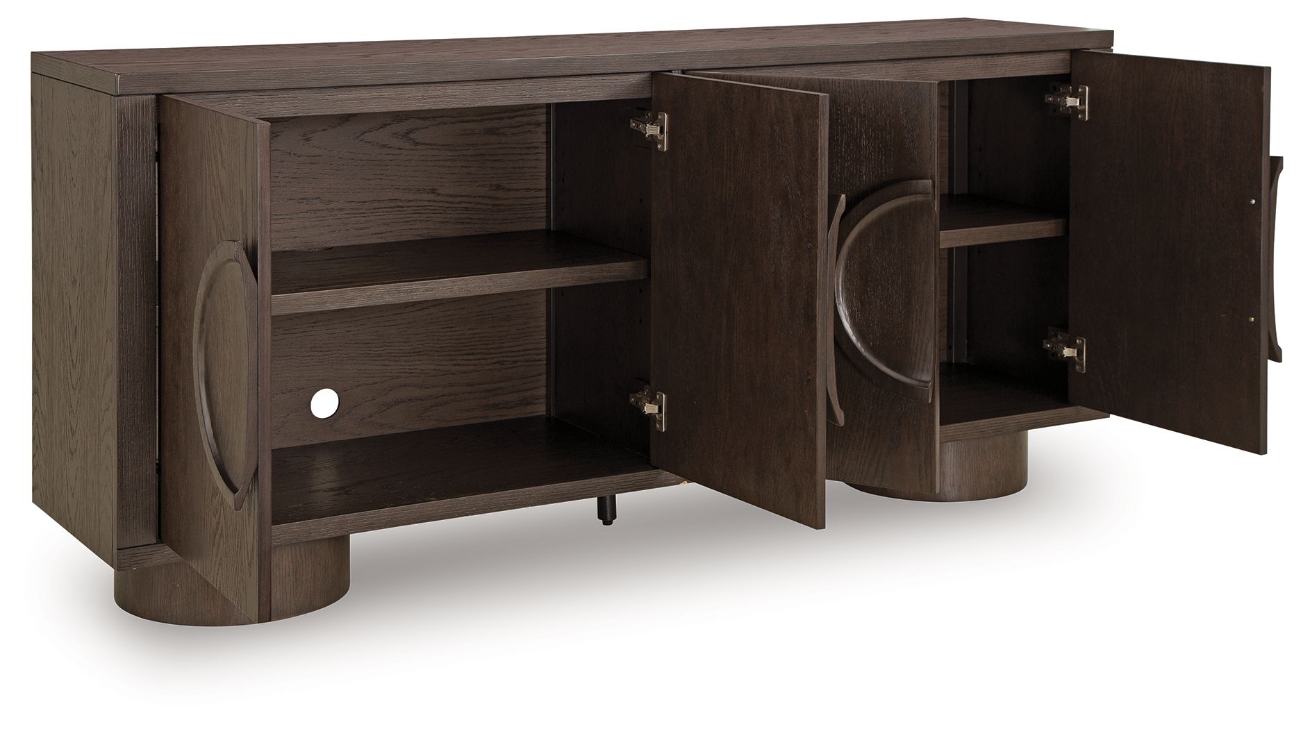 Veeda - Dark Brown - Accent Cabinet - Urban Living Furniture (Los Angeles, CA)